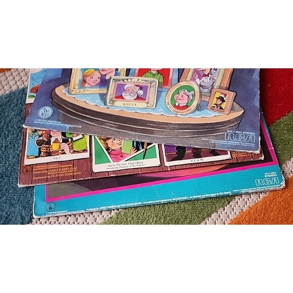 The Chipmunks LP Record Lot 3 Christmas, Chipmunk Rock, Hollywood Vintage Vinyl - Picture 11 of 12